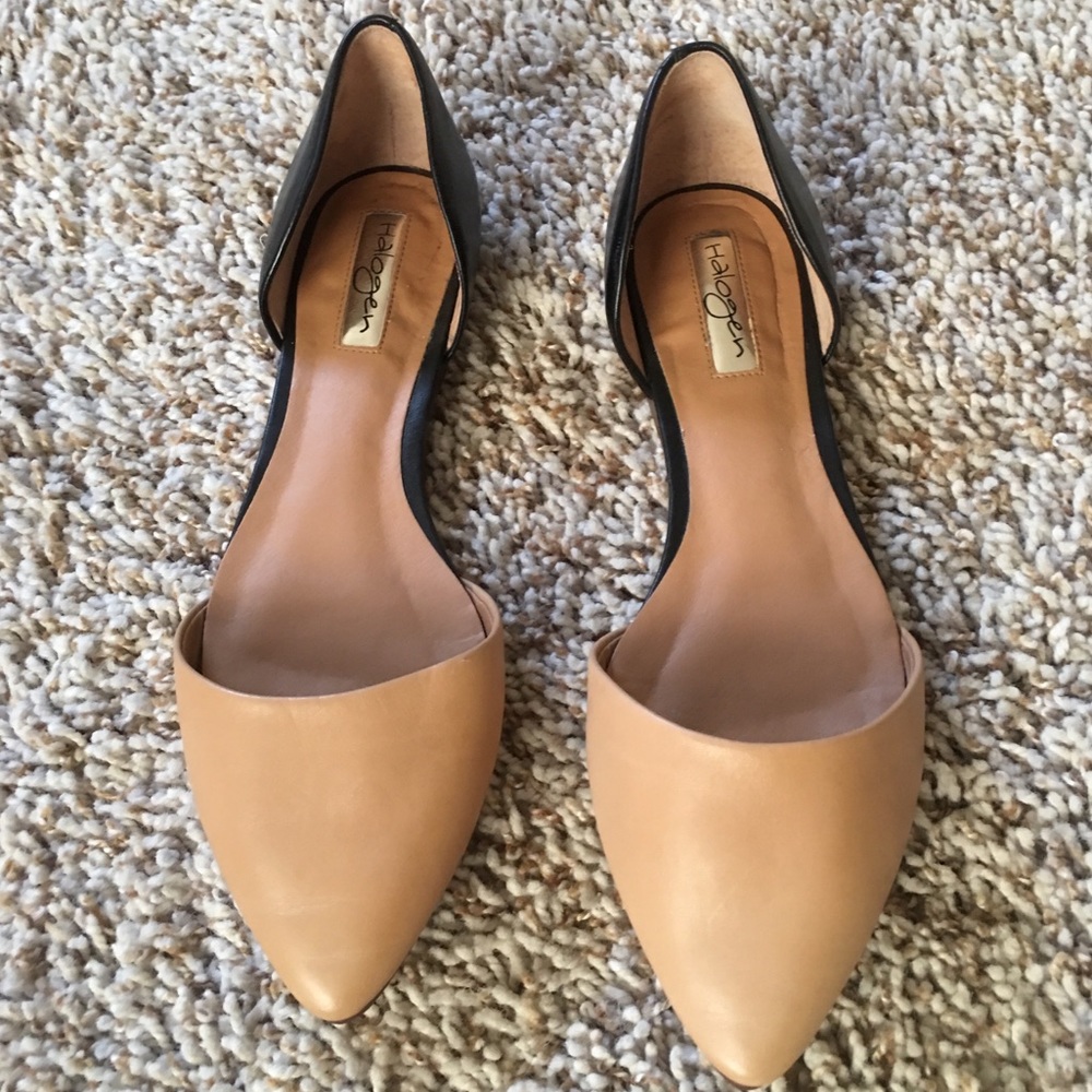 Halogen d’Orsay pointy toed flats